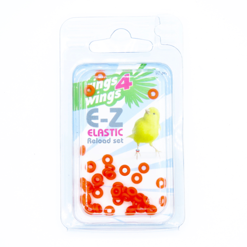 Farbringe E-Z Elastic Ringe Ø2 mm Orange