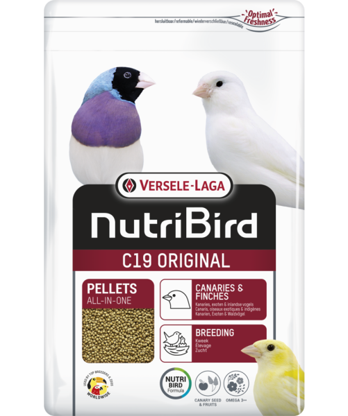 Nutribird C19 Original Zuchtfutter 3kg (weiß)