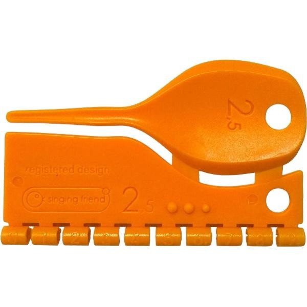 Kunststoff Farbringe für Kanarien 3,0mm orange