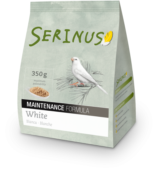 Serinus Alleinfutter für Mosailkanarien weiß 350g