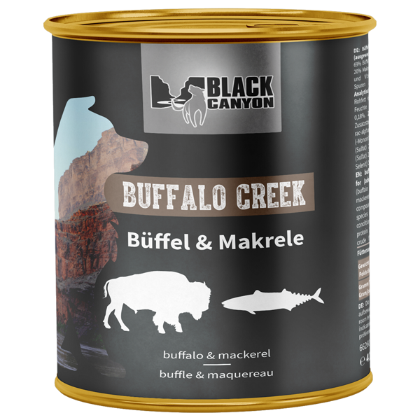 Black Canyon Buffalo Creek Makrele & Büffel 820g