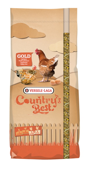 Country`s Best Hühnerfutter GOLD 4 Mix 20kg - Legehennen ab dem 1. Ei