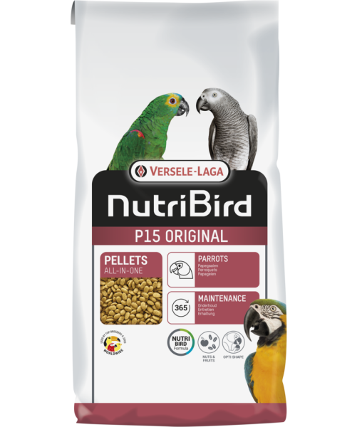 NutriBird P15 Original Pflegefutter für Papagein 3kg