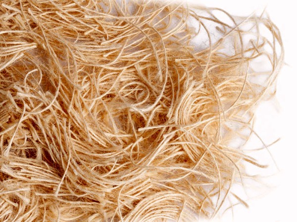 Nestmaterial Sisal Fibre 02J Jute hell 1000g