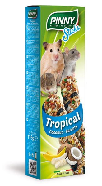 Pinny - Hamster Stick Tropical 115g