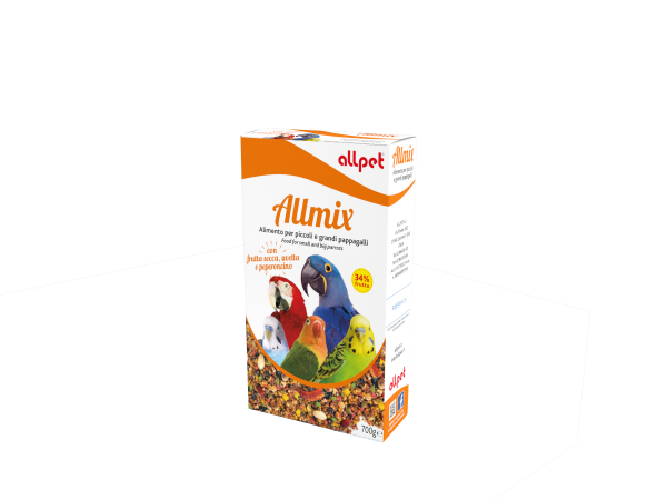 Allmix für Sittiche und Papageien 700g