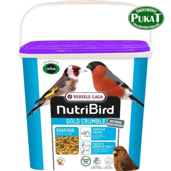 NutriBird Gold Crumble Waldvögel 4kg