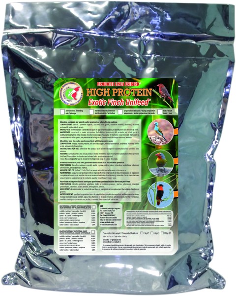 L.O.R Unifeed High Protein Exotische Finken 5kg