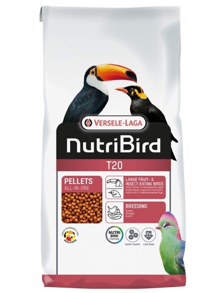 NUTRIBIRD T20 - 10 kg für Tukane und Turakos