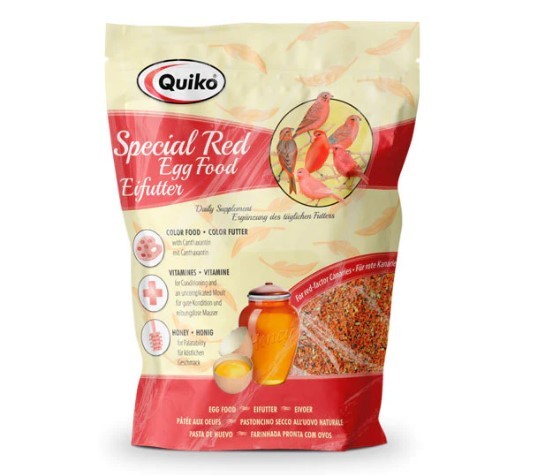 Quiko Special R Eifutter: Kraft und Aufzuchtfutter für alle rotgrundigen Vogelarten 1kg